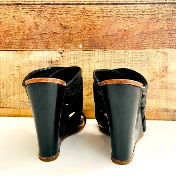 Rag & Bone Shaw Mules In Black - Picture 6 of 9